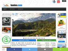 Tablet Screenshot of banios.com